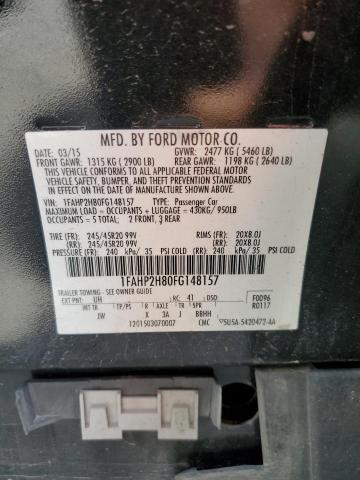 Photo 11 VIN: 1FAHP2H80FG148157 - FORD TAURUS SEL 