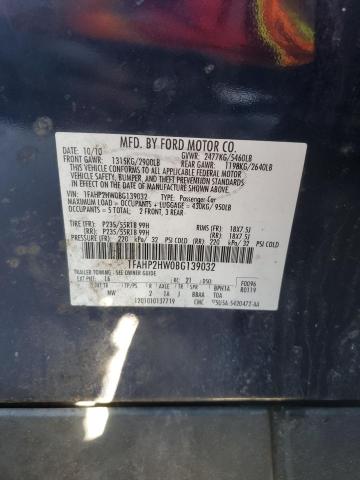 Photo 12 VIN: 1FAHP2HW0BG139032 - FORD TAURUS 