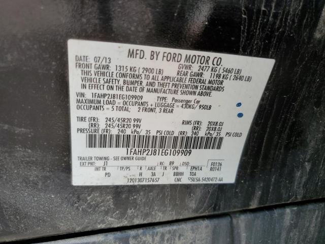 Photo 11 VIN: 1FAHP2J81EG109909 - FORD TAURUS LIM 