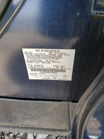 Photo 11 VIN: 1FAHP2J89GG108641 - FORD TAURUS LIM 