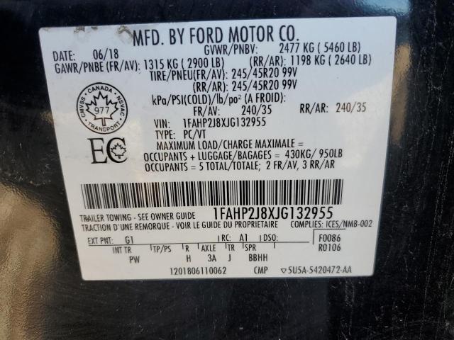 Photo 12 VIN: 1FAHP2J8XJG132955 - FORD TAURUS LIM 