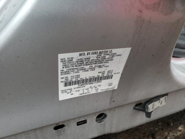 Photo 9 VIN: 1FAHP2KT0AG113995 - FORD TAURUS SHO 