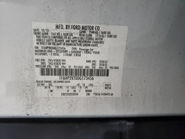 Photo 12 VIN: 1FAHP2KT0DG173456 - FORD TAURUS 