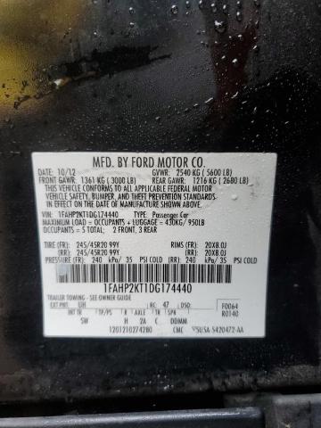 Photo 11 VIN: 1FAHP2KT1DG174440 - FORD TAURUS SHO 