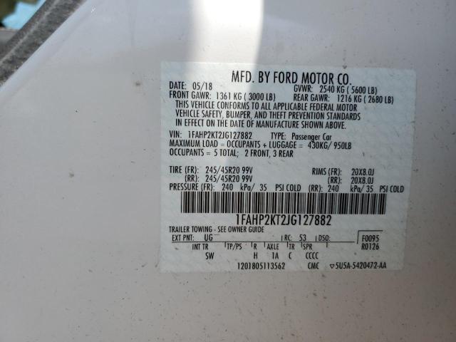 Photo 11 VIN: 1FAHP2KT2JG127882 - FORD TAURUS 