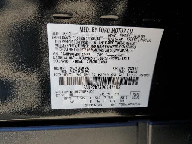 Photo 11 VIN: 1FAHP2KT3DG147482 - FORD TAURUS SHO 