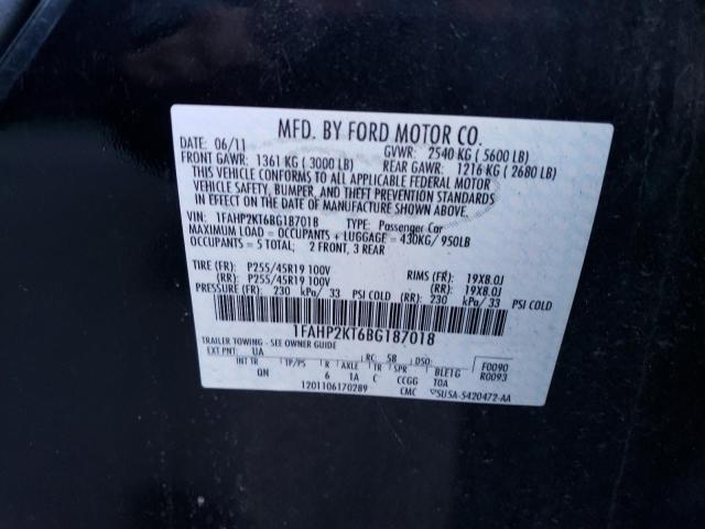 Photo 11 VIN: 1FAHP2KT6BG187018 - FORD TAURUS 