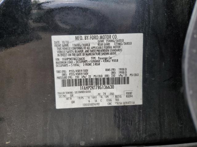 Photo 11 VIN: 1FAHP2KT7BG136630 - FORD TAURUS 