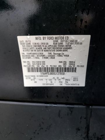 Photo 9 VIN: 1FAHP2L80EG127850 - FORD TAURUS POL 