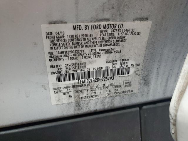 Photo 11 VIN: 1FAHP2L82DG225793 - FORD TAURUS POL 