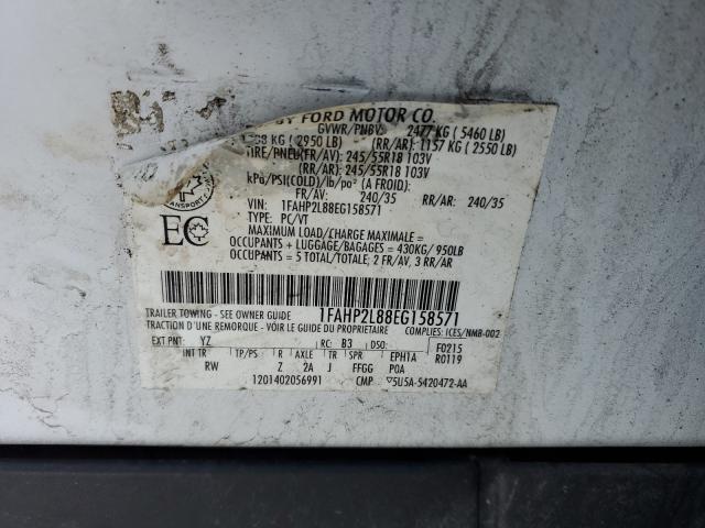 Photo 9 VIN: 1FAHP2L88EG158571 - FORD TAURUS POL 