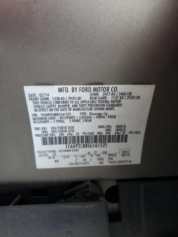 Photo 11 VIN: 1FAHP2L88EG161521 - FORD TAURUS POL 