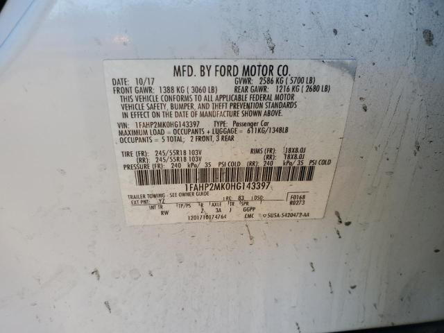 Photo 11 VIN: 1FAHP2MK0HG143397 - FORD TAURUS POL 