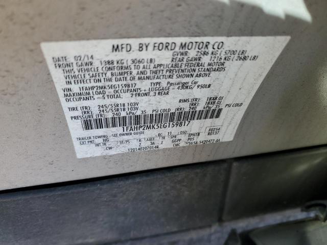 Photo 11 VIN: 1FAHP2MK5EG159817 - FORD TAURUS POL 