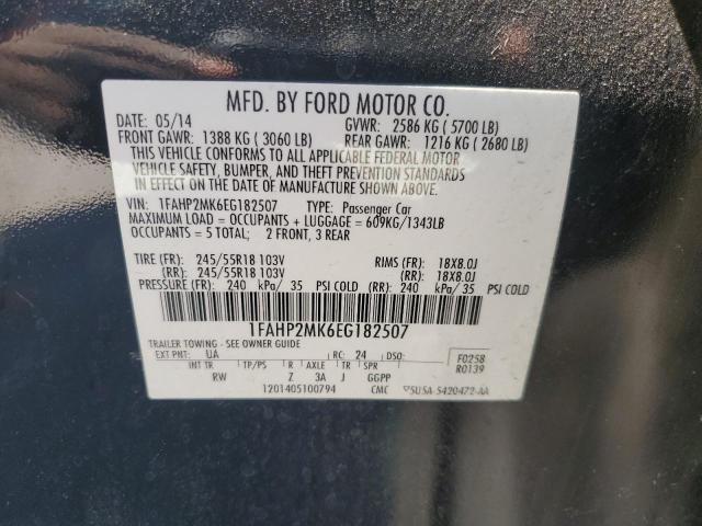 Photo 12 VIN: 1FAHP2MK6EG182507 - FORD TAURUS POL 