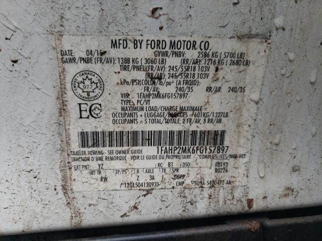 Photo 12 VIN: 1FAHP2MK6FG157897 - FORD TAURUS 