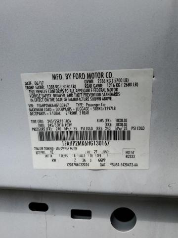 Photo 11 VIN: 1FAHP2MK6HG130167 - FORD TAURUS POL 