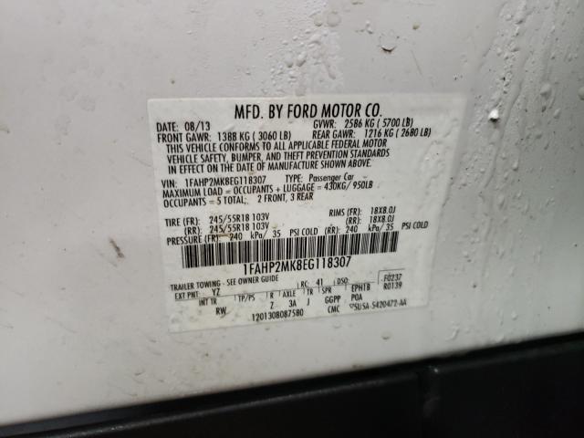 Photo 9 VIN: 1FAHP2MK8EG118307 - FORD TAURUS POL 