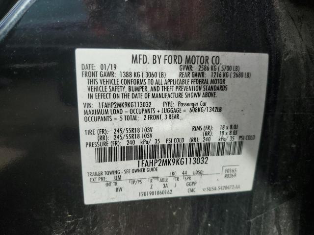 Photo 11 VIN: 1FAHP2MK9KG113032 - FORD TAURUS POL 