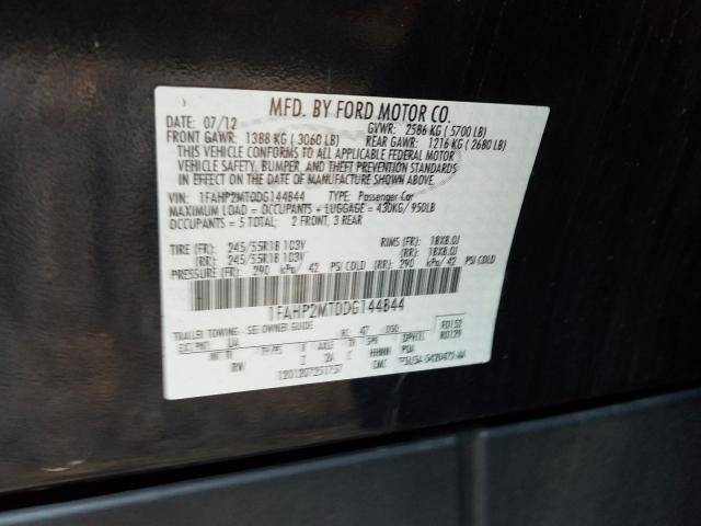 Photo 9 VIN: 1FAHP2MT0DG144844 - FORD TAURUS POL 