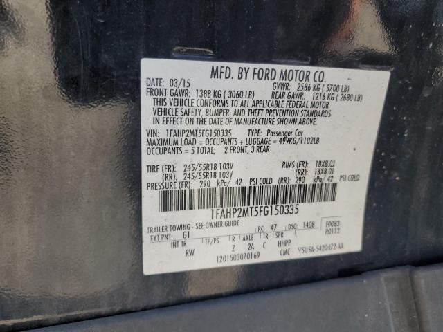 Photo 11 VIN: 1FAHP2MT5FG150335 - FORD TAURUS 