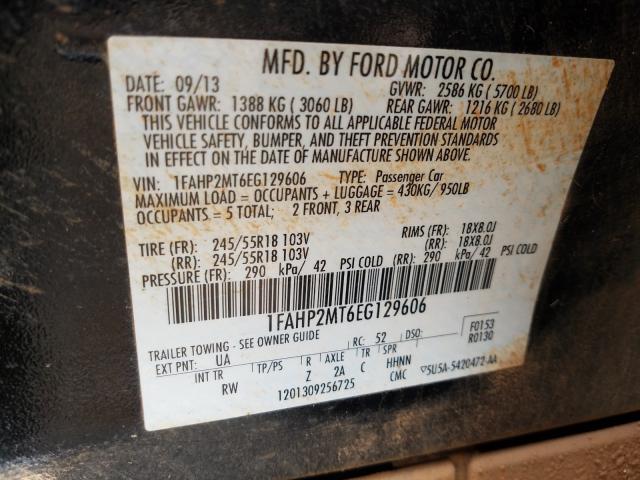 Photo 9 VIN: 1FAHP2MT6EG129606 - FORD TAURUS 