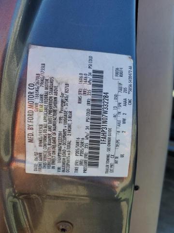 Photo 11 VIN: 1FAHP31N07W332284 - FORD FOCUS ZX3 