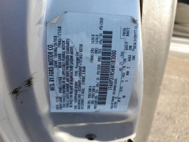 Photo 11 VIN: 1FAHP31N56W183000 - FORD FOCUS ZX3 