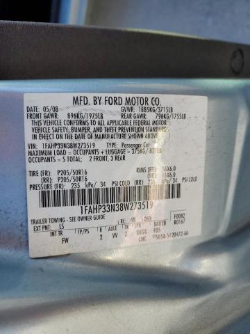 Photo 11 VIN: 1FAHP33N38W273519 - FORD FOCUS 