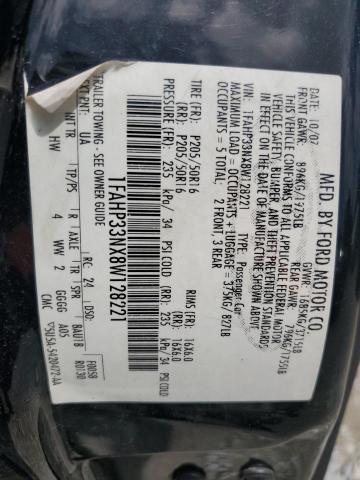 Photo 12 VIN: 1FAHP33NX8W128221 - FORD FOCUS 