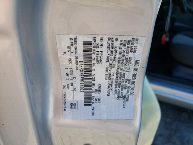 Photo 12 VIN: 1FAHP34N87W114802 - FORD FOCUS ZX4 