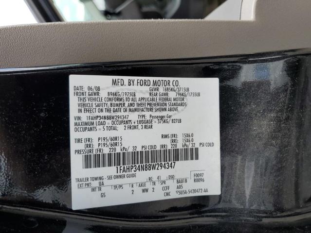 Photo 11 VIN: 1FAHP34N88W294347 - FORD FOCUS 