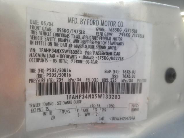 Photo 11 VIN: 1FAHP34NX5W133283 - FORD FOCUS 