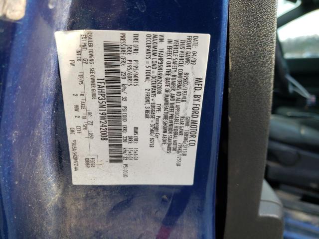 Photo 11 VIN: 1FAHP35N19W242008 - FORD FOCUS 