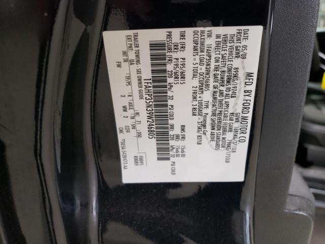 Photo 11 VIN: 1FAHP35N39W246805 - FORD FOCUS 