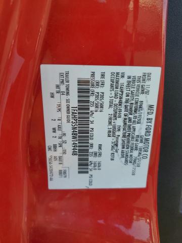 Photo 11 VIN: 1FAHP35N48W149448 - FORD FOCUS SE 