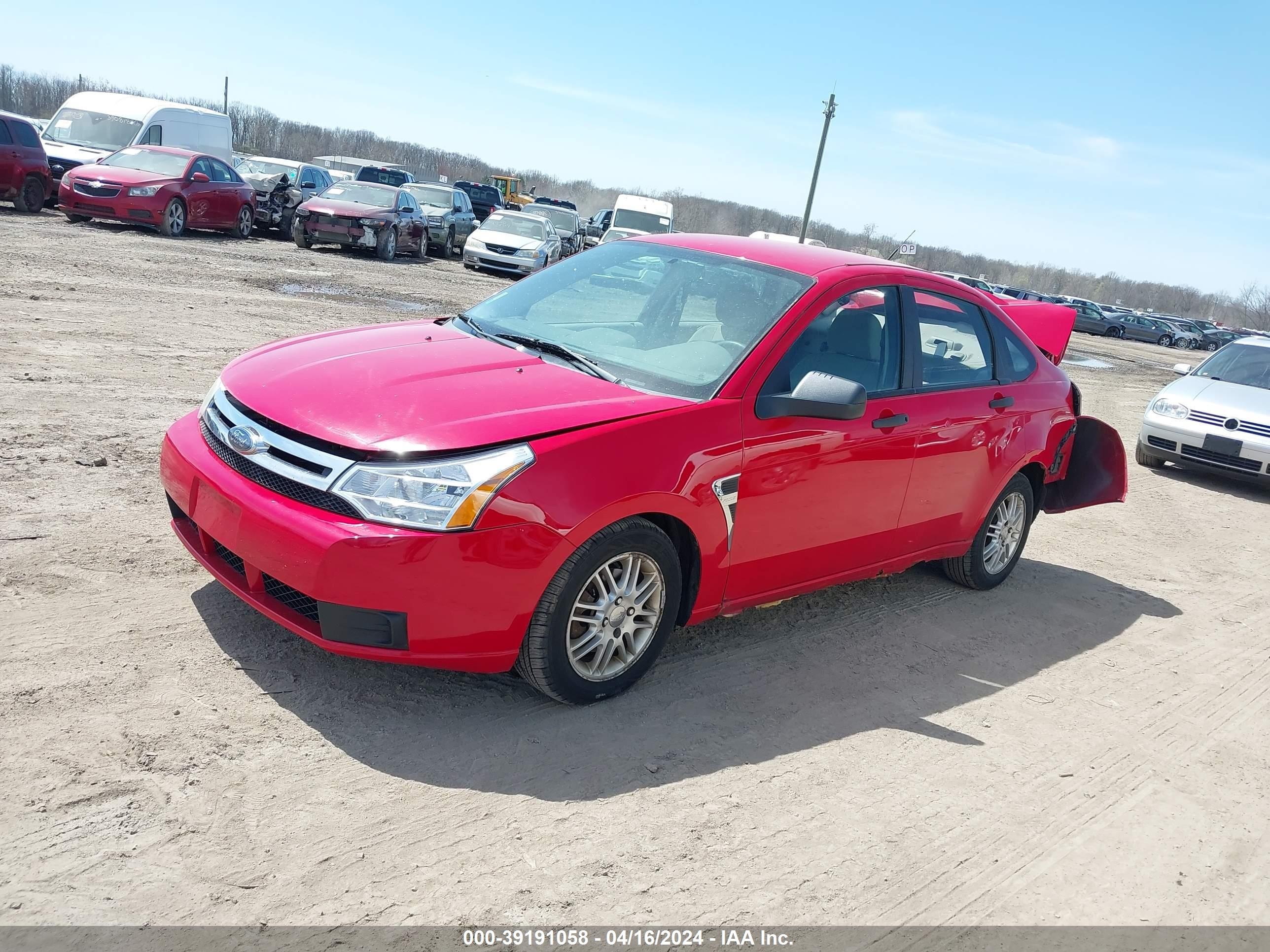 Photo 1 VIN: 1FAHP35N48W159431 - FORD FOCUS 