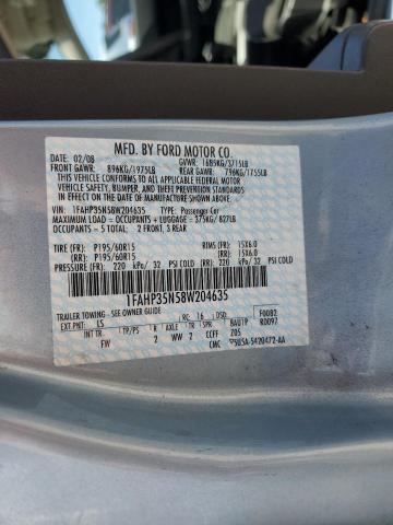 Photo 11 VIN: 1FAHP35N58W204635 - FORD FOCUS 