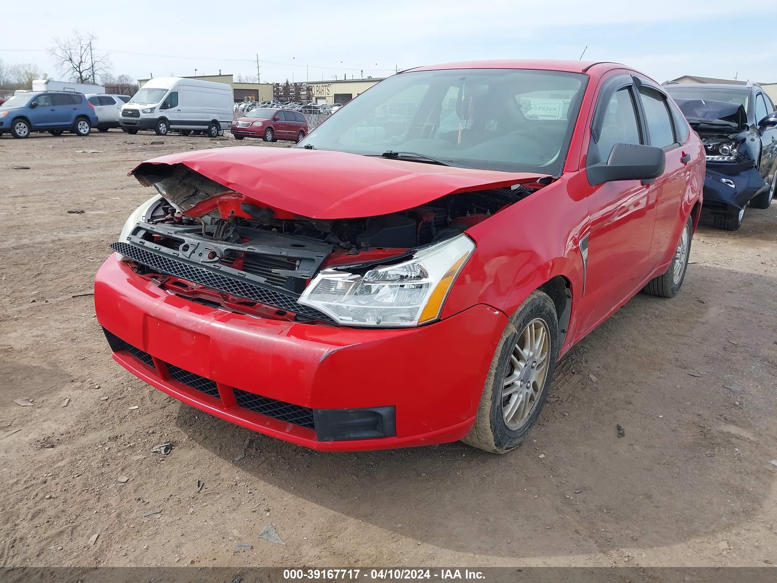 Photo 1 VIN: 1FAHP35N88W145273 - FORD FOCUS 