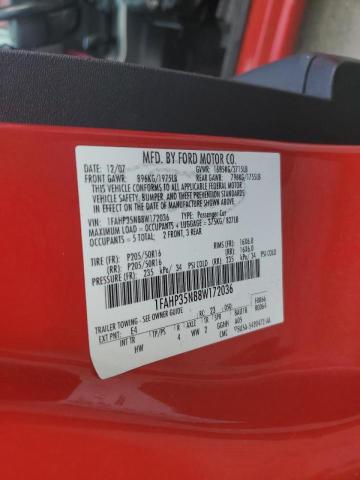 Photo 11 VIN: 1FAHP35N88W172036 - FORD FOCUS SES 