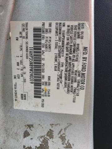 Photo 11 VIN: 1FAHP35N89W240319 - FORD FOCUS 