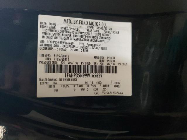 Photo 11 VIN: 1FAHP35N99W165629 - FORD FOCUS 