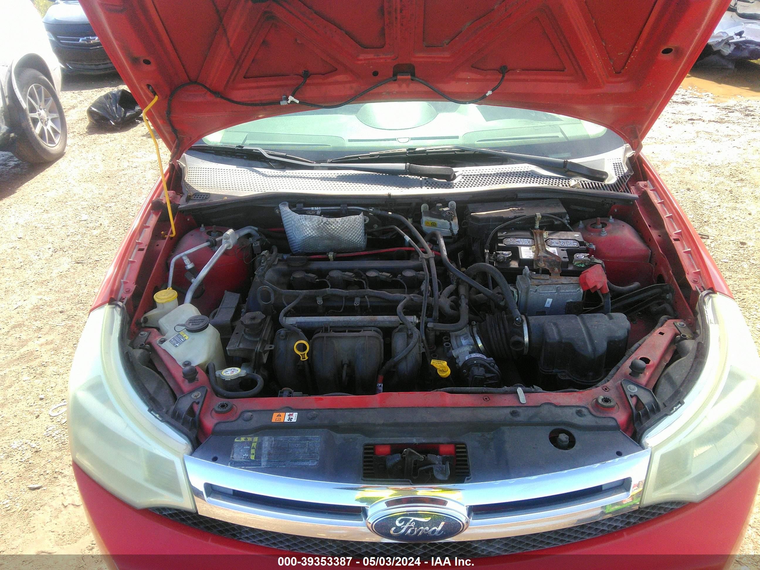 Photo 9 VIN: 1FAHP35NX8W166612 - FORD FOCUS 