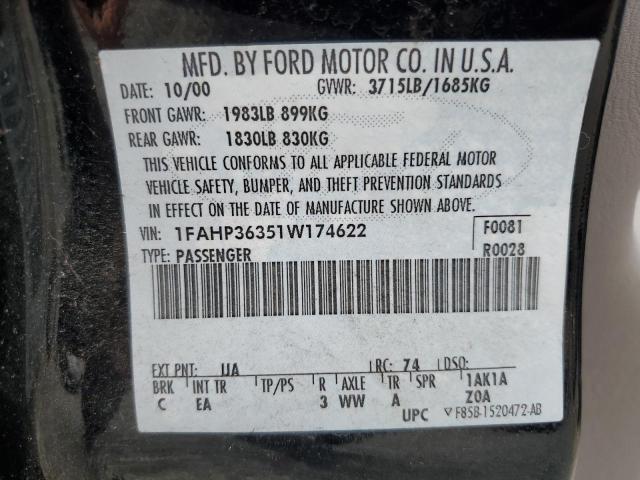 Photo 11 VIN: 1FAHP36351W174622 - FORD FOCUS SE 