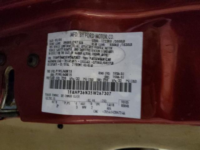 Photo 12 VIN: 1FAHP36N35W267307 - FORD FOCUS 