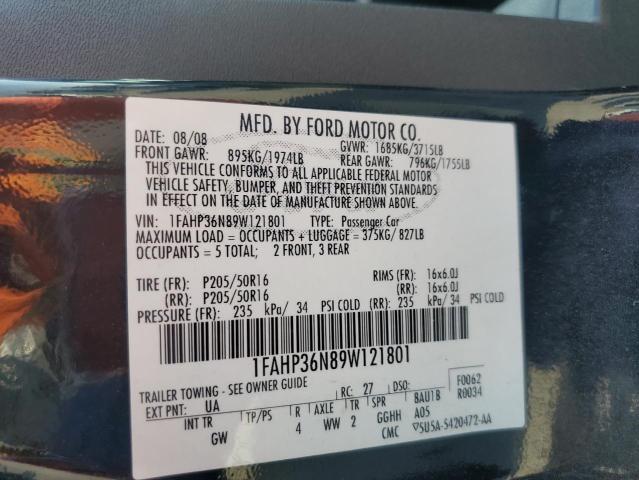 Photo 12 VIN: 1FAHP36N89W121801 - FORD FOCUS SES 