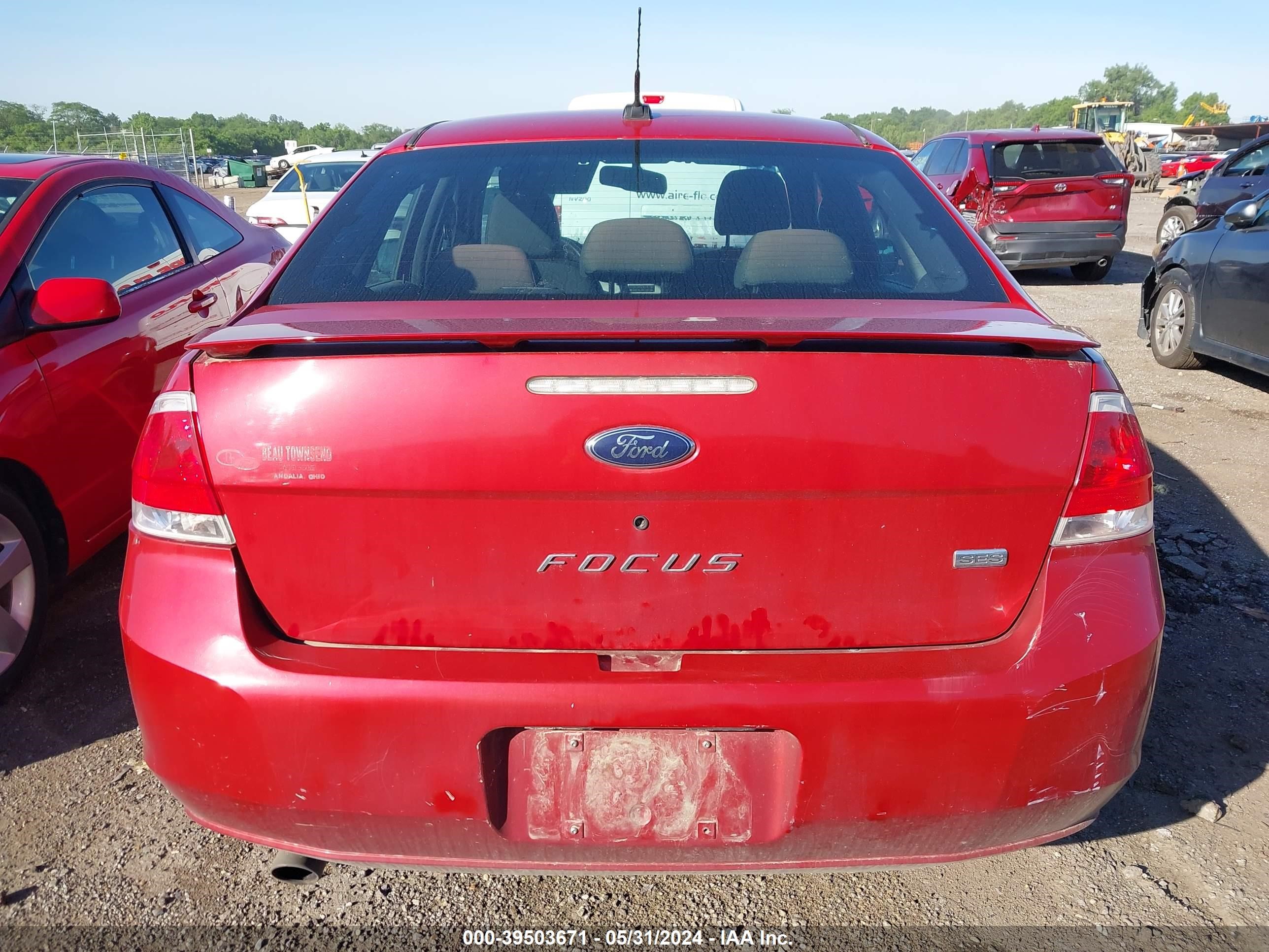 Photo 15 VIN: 1FAHP36N99W171414 - FORD FOCUS 