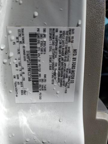 Photo 11 VIN: 1FAHP37N19W127566 - FORD FOCUS 