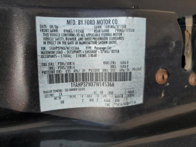 Photo 11 VIN: 1FAHP37NX7W145366 - FORD FOCUS ZX5 