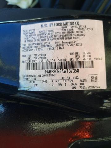 Photo 9 VIN: 1FAHP3CN8AW137358 - FORD FOCUS SE 